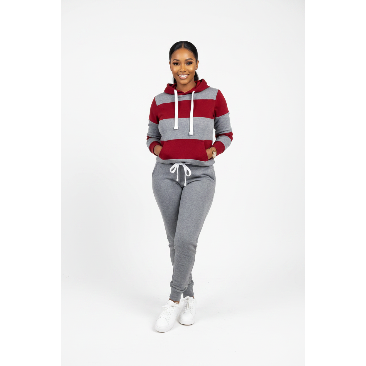 Hooded Stipend Tracksuit Set 