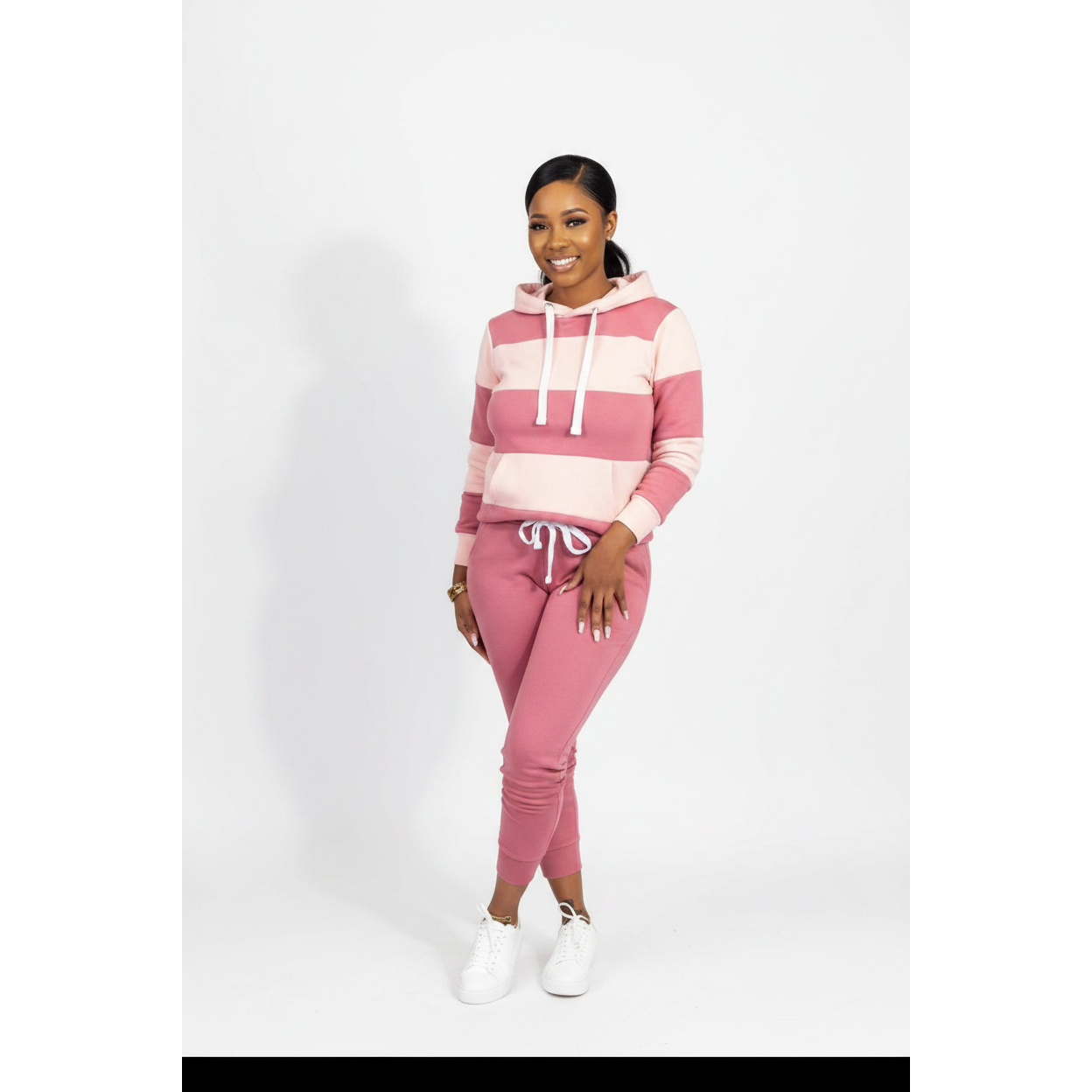 Hooded Stipend Tracksuit Set 