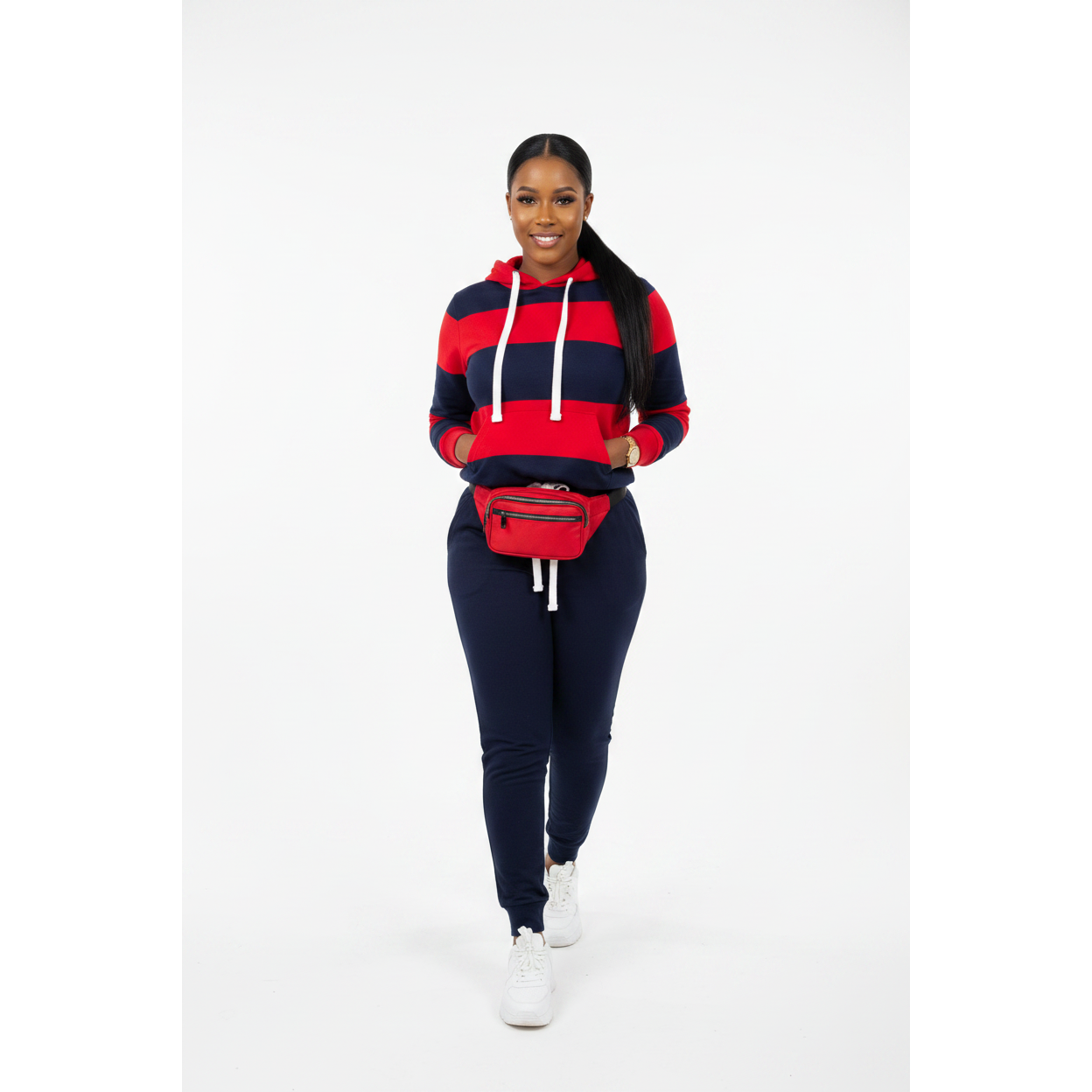 Hooded Stipend Tracksuit Set 