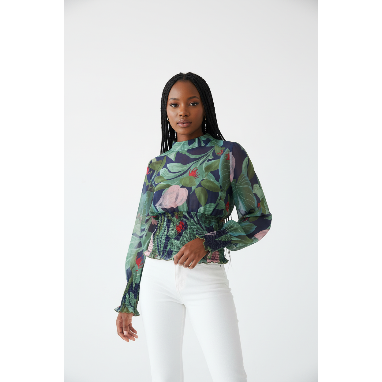 Floral Print Top