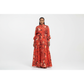 Print Maxi Shirt Dress