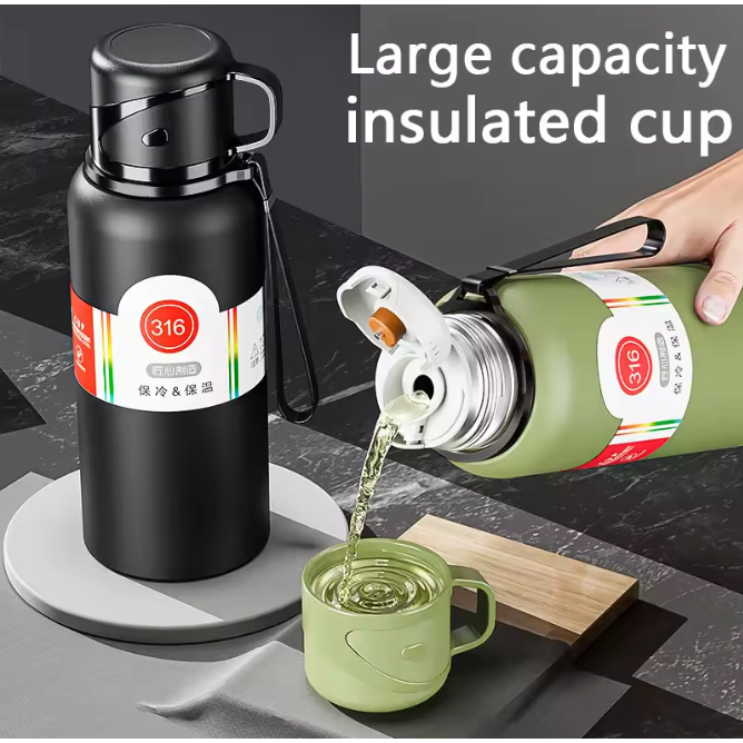 Double Wall Insulated Stainless Steel Vacuum Flasks & Thermoses