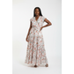 Floral Chiffon Vintage Dress