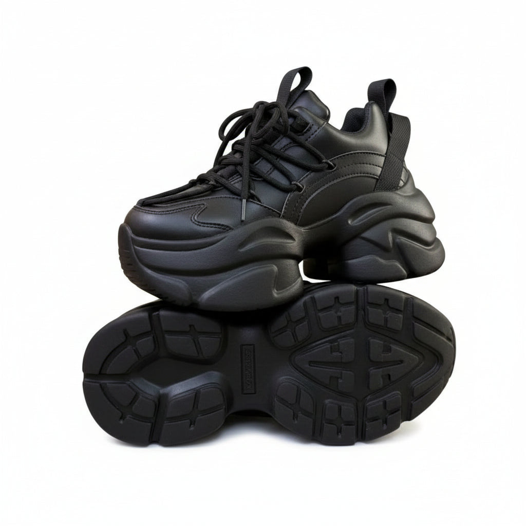 Platform Vulcanized Sneakers