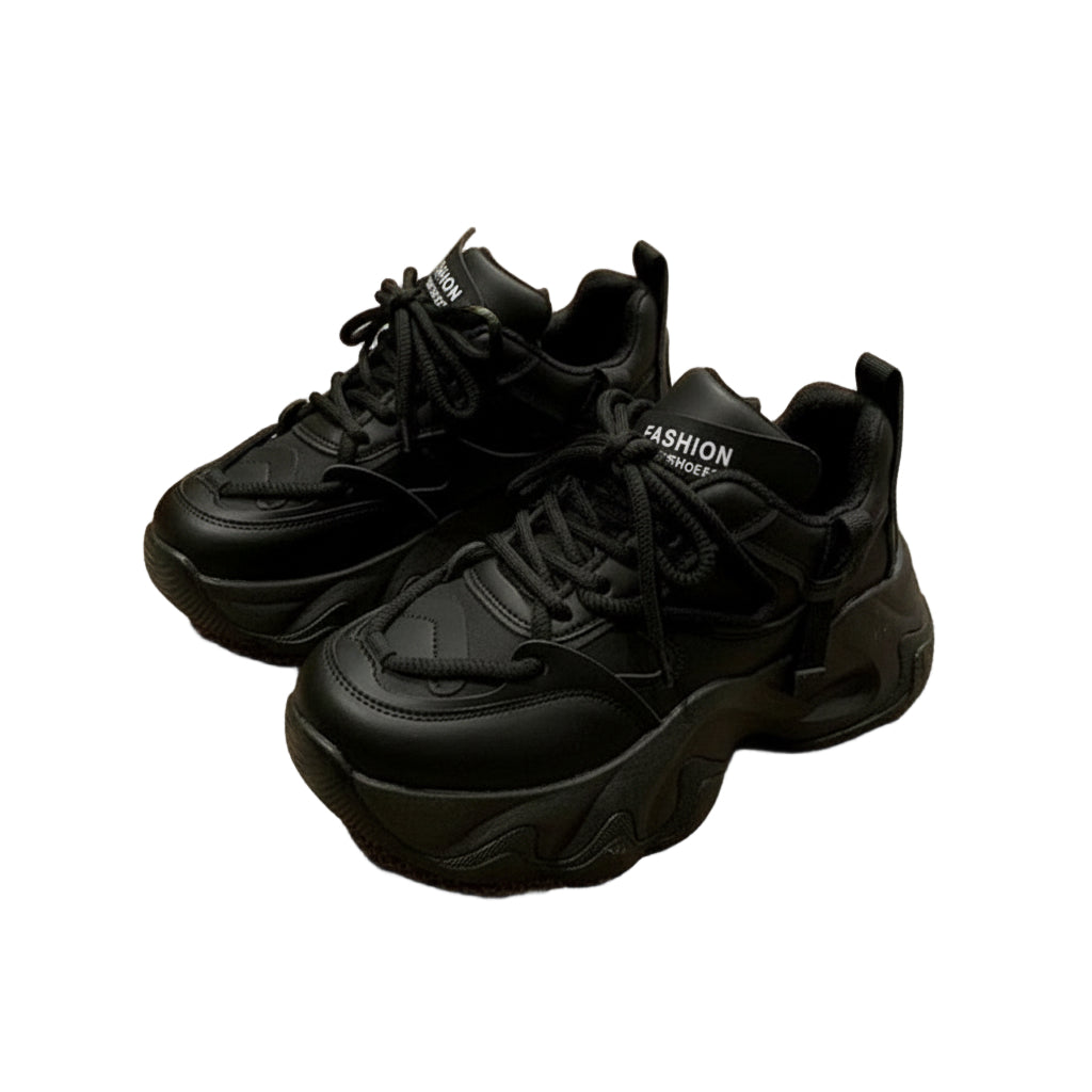 Platform Vulcanized Sneakers
