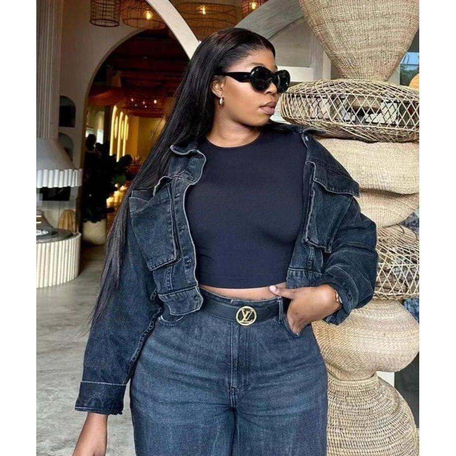 Vintage Denim Jacket & Pant Set