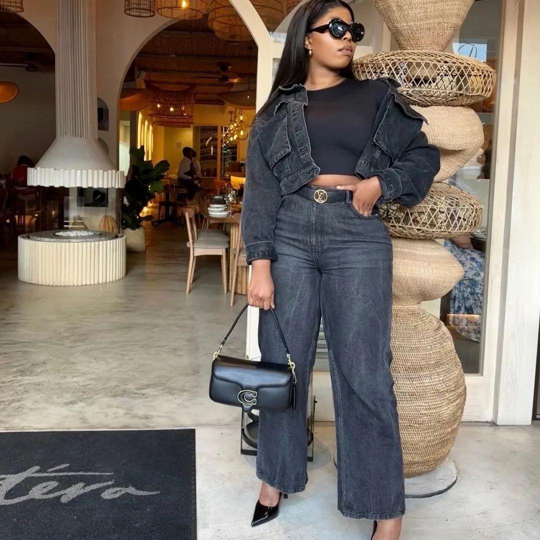 Vintage Denim Jacket & Pant Set