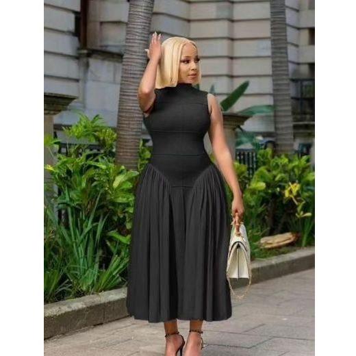 Sleeveless corset dress