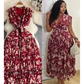 Floral Chiffon Vintage Dress