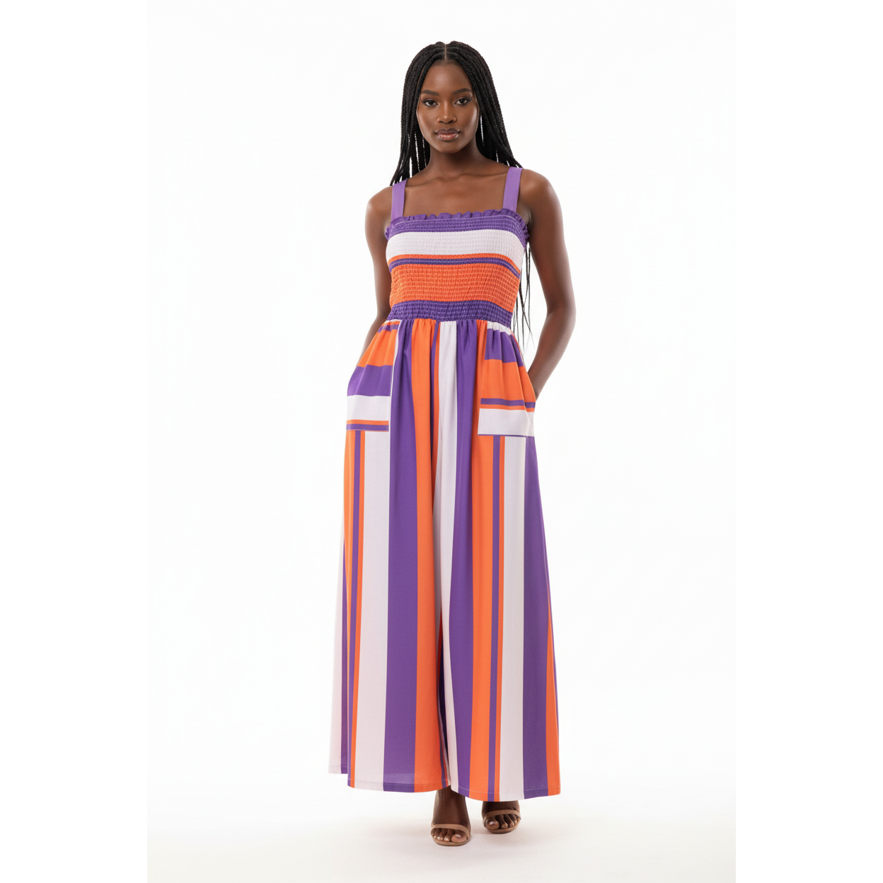 Wide Leg Romper Jumpsuit