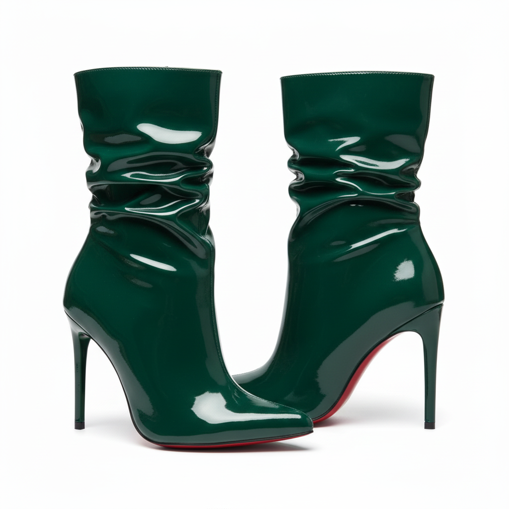 Glossy High Heel Boots