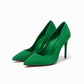 Ladies Plain Pointed Court Stiletto Heel