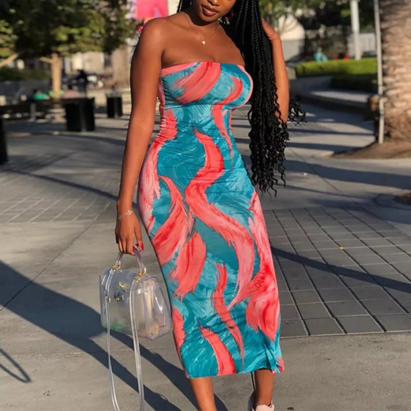 boob tube dress main image 1