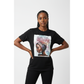 African Black Queen Print T-Shirt