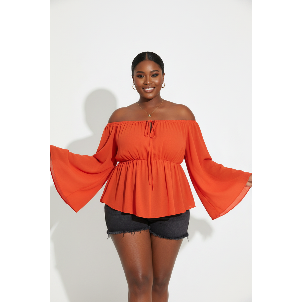 Sexy Off Shoulder Long Sleeve Top