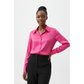 Casual Long Sleeve Solid Color Shirt