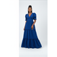 Maxi Short Sleeve V-Neck Dress