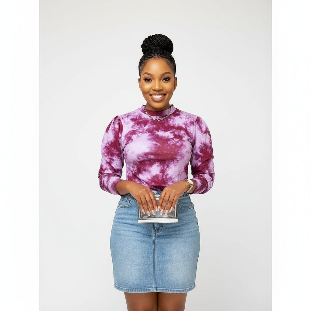 Tie Dye Long sleeve Top