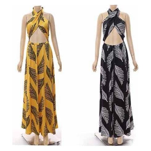 Sexy Vintage Halter Dress