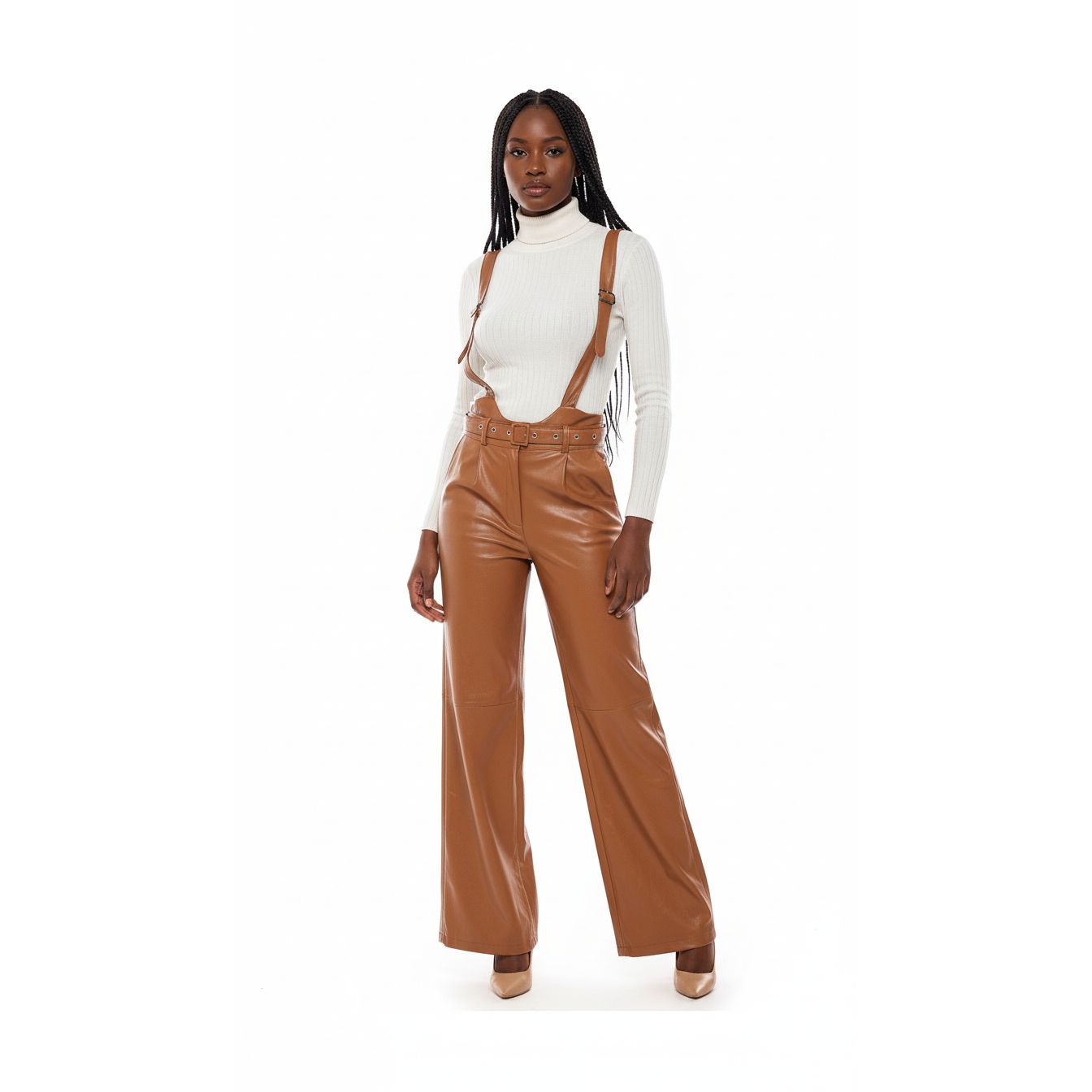 Vintage Leather Jumpsuit