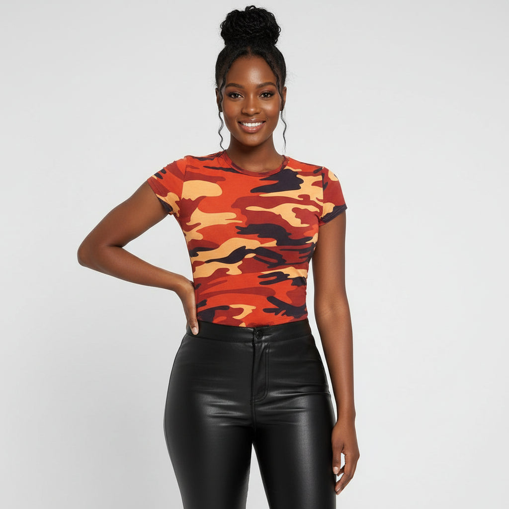 Short Sleeve Round Neck T-Shirt