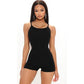 Sleeveless Short Bodycon Jumpsuit