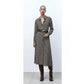 Vintage Printed Buttoned Dress