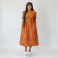 There Quarter Sleeve V-Neck Dress