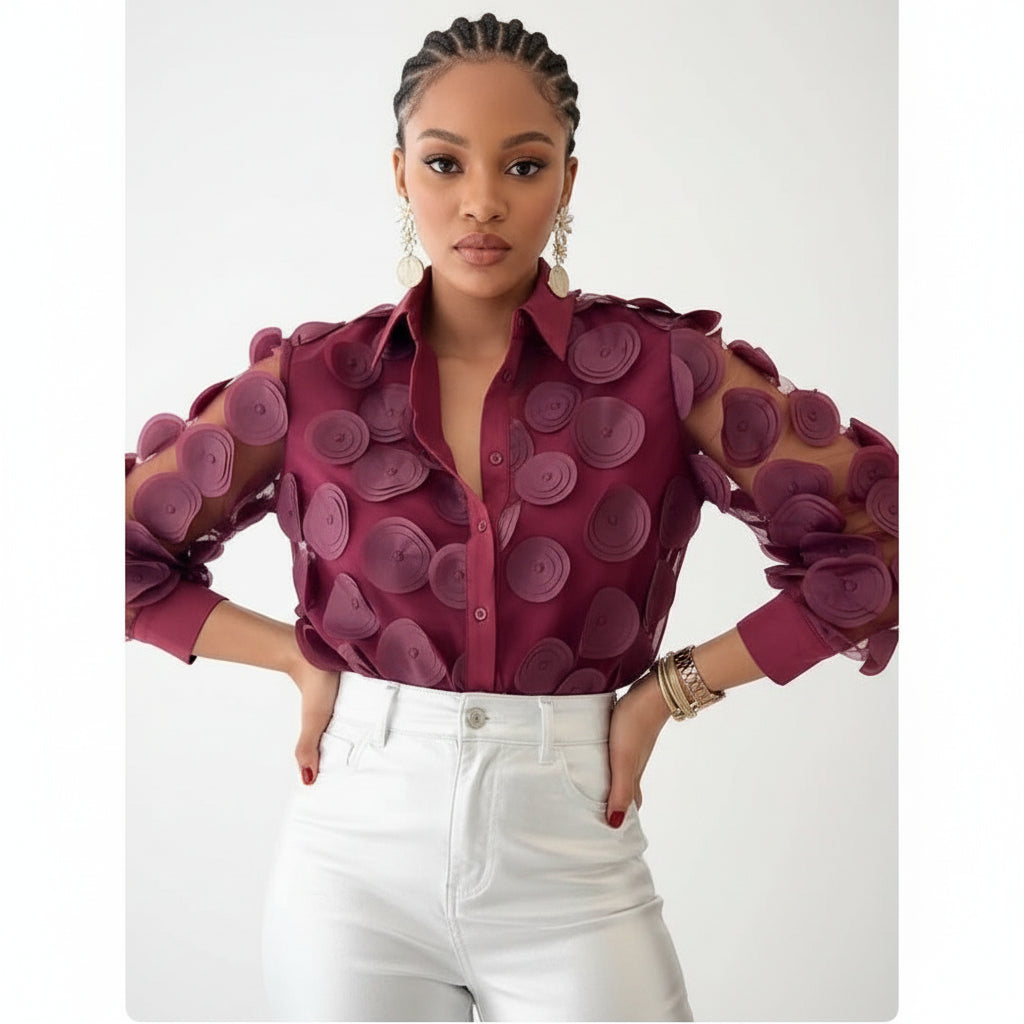 Layered Petals Shirt