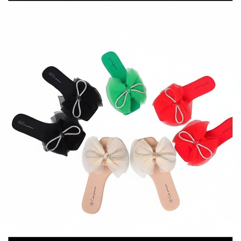Bow Decorated Flip-flop Sandal