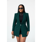 Vintage One Button Long Blazer