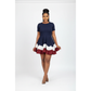 Short Sleeve Round Neck Mini dress
