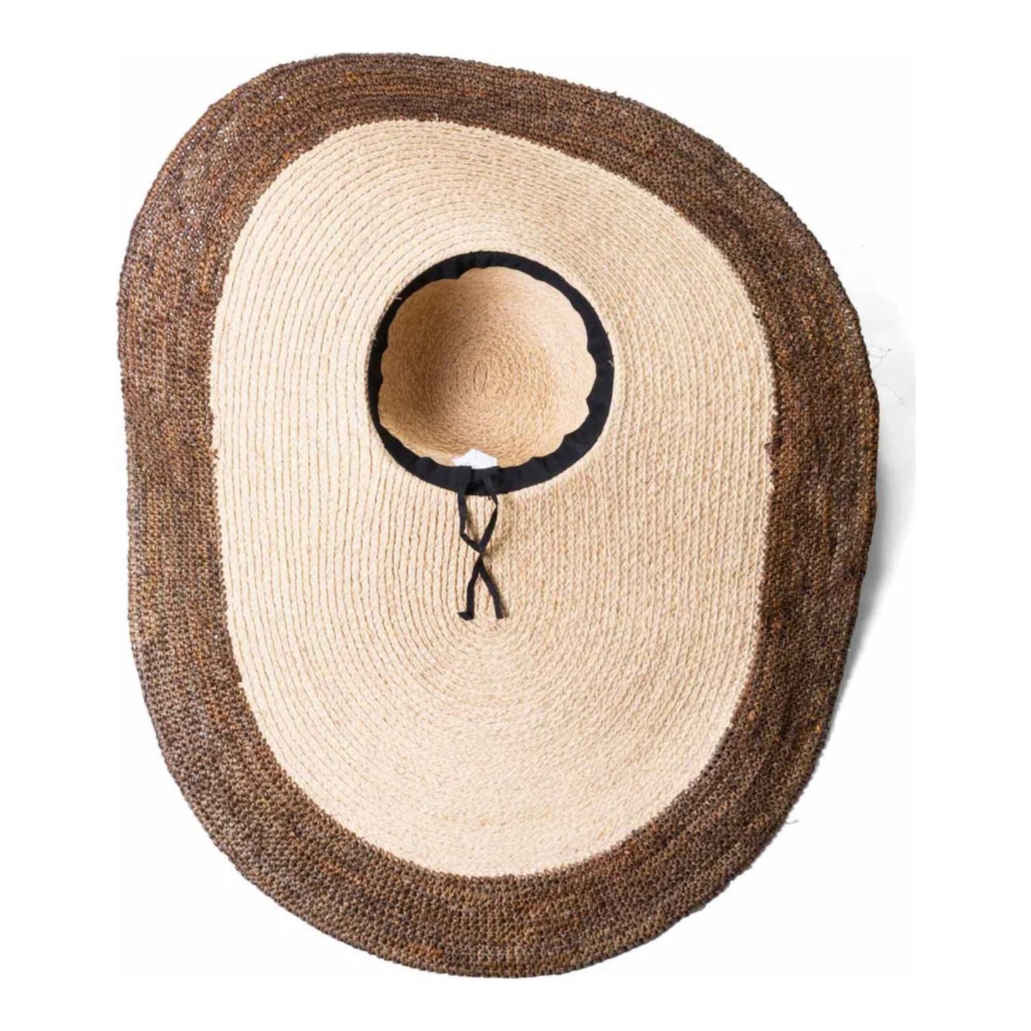 Natural Woven Straw Sun Hat