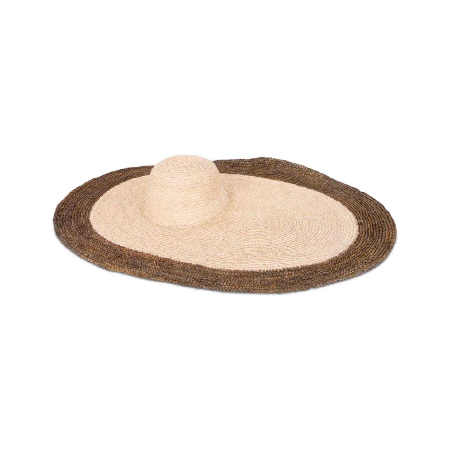 Natural Woven Straw Sun Hat