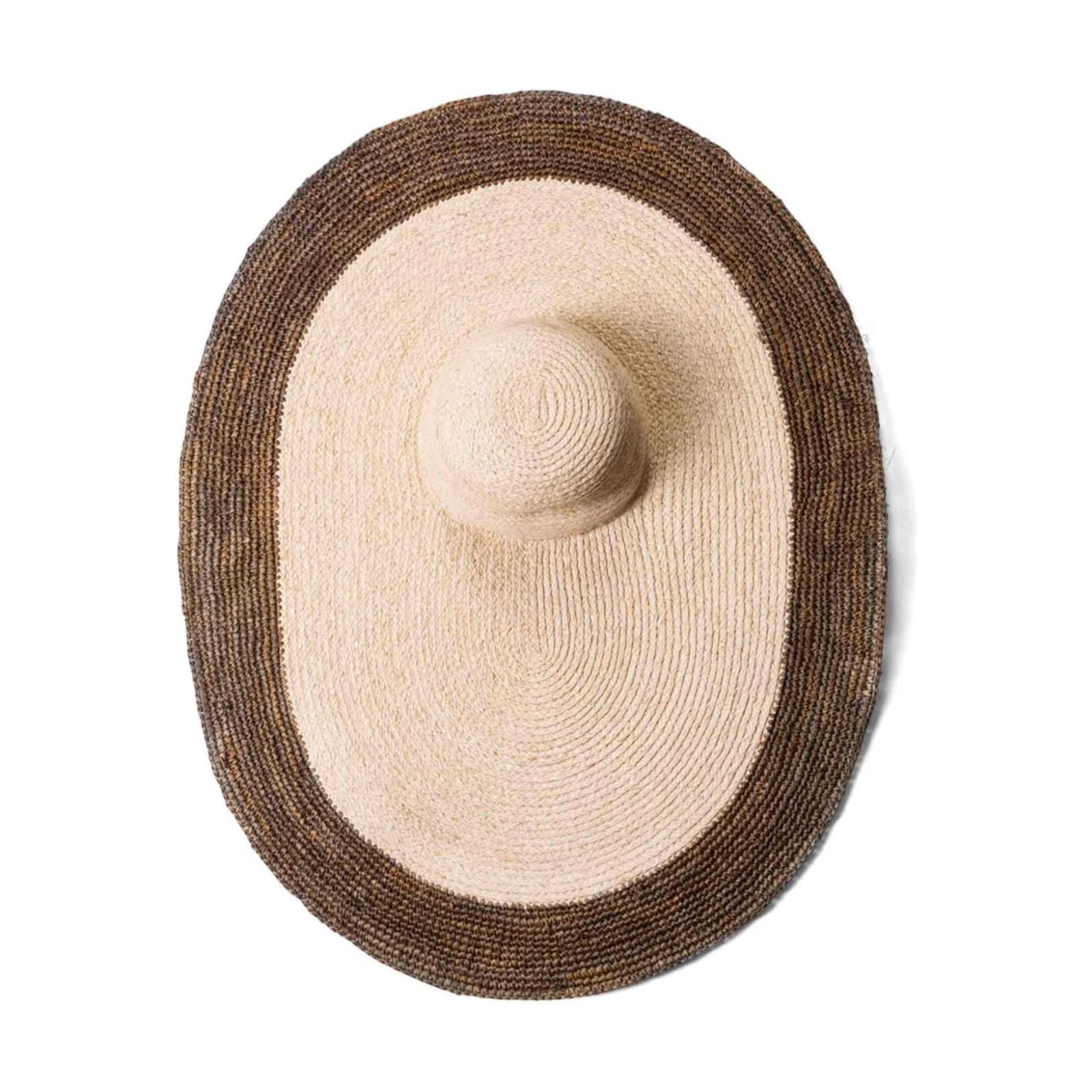 Natural Woven Straw Sun Hat