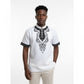 Mens African Vintage Embroidered T-Shirt