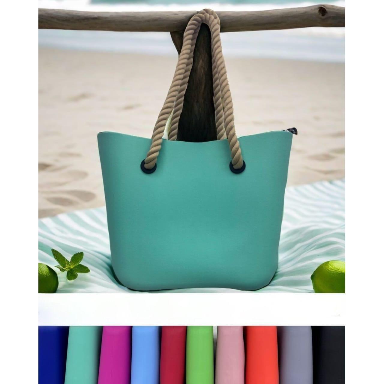 Plain Large Silicon Tote Bag