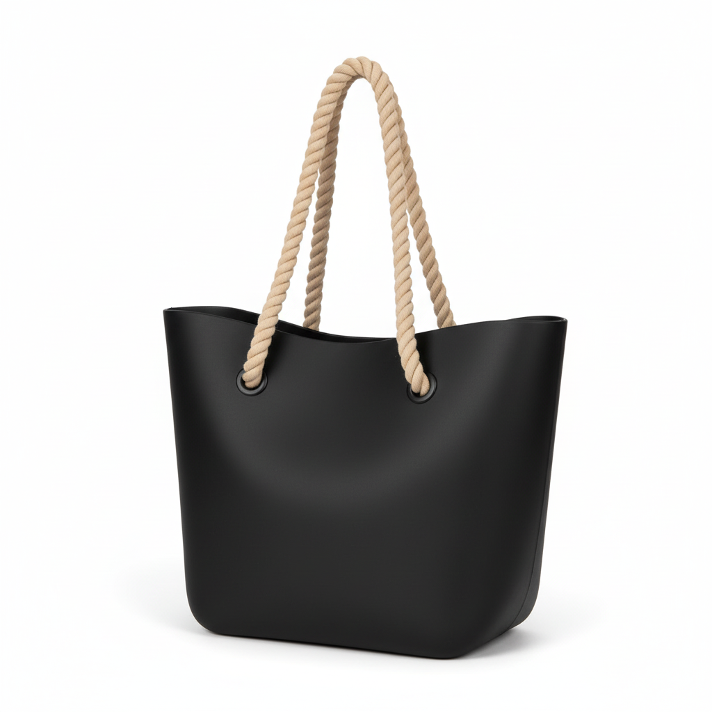 Plain Large Silicon Tote Bag