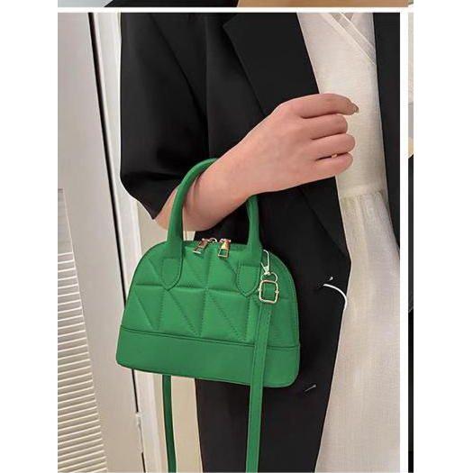 Solene Crossbody Bag Functional Multi Pocket Double Zipper Purse With