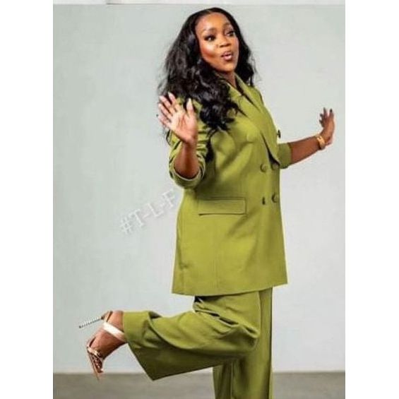 Long Blazer And Pants Formal Set