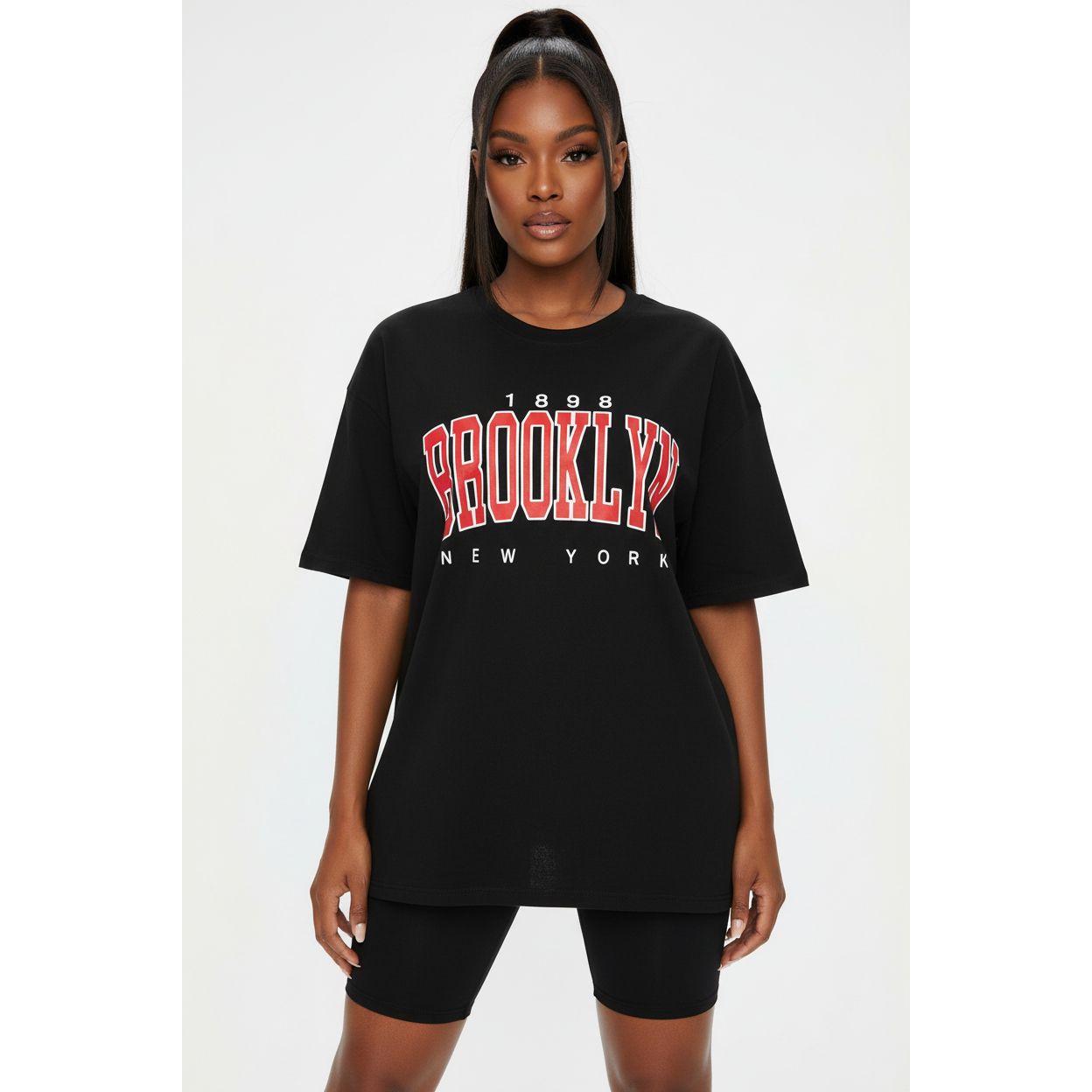 Brooklyn Tee & Biker Short Set