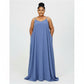 Women's Sleeveless Maxi Swing Dress.