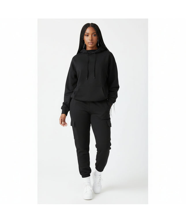 Piece Set Tracksuit Pocket Hoodies Sweatpants – YELLOW SUB