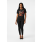She May Be Quiet Printed T-Shirt.