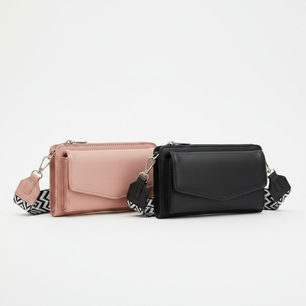 Organizer Portable Folding Wallet Handbag.