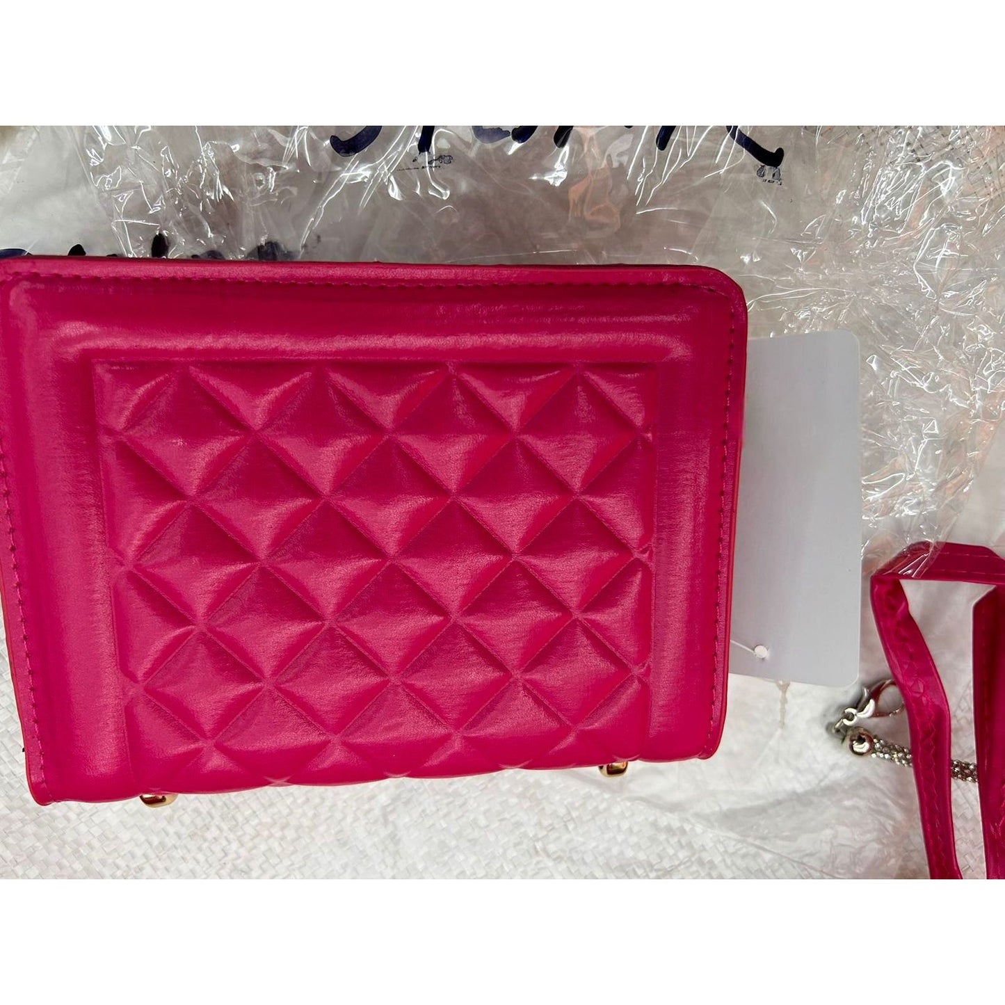 Leather Small Shoulder Pouch Handbag.