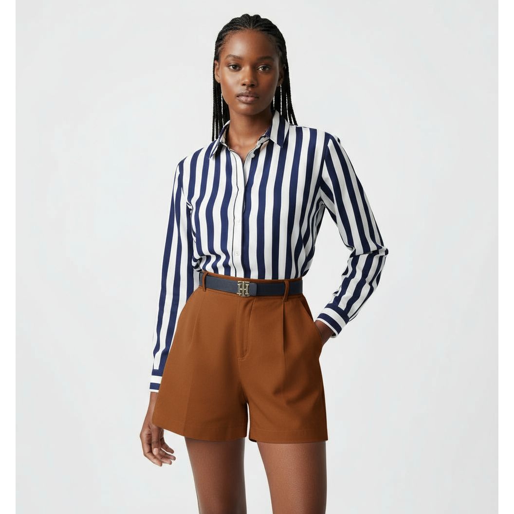 Women Casual Cargo Shorts Pants.