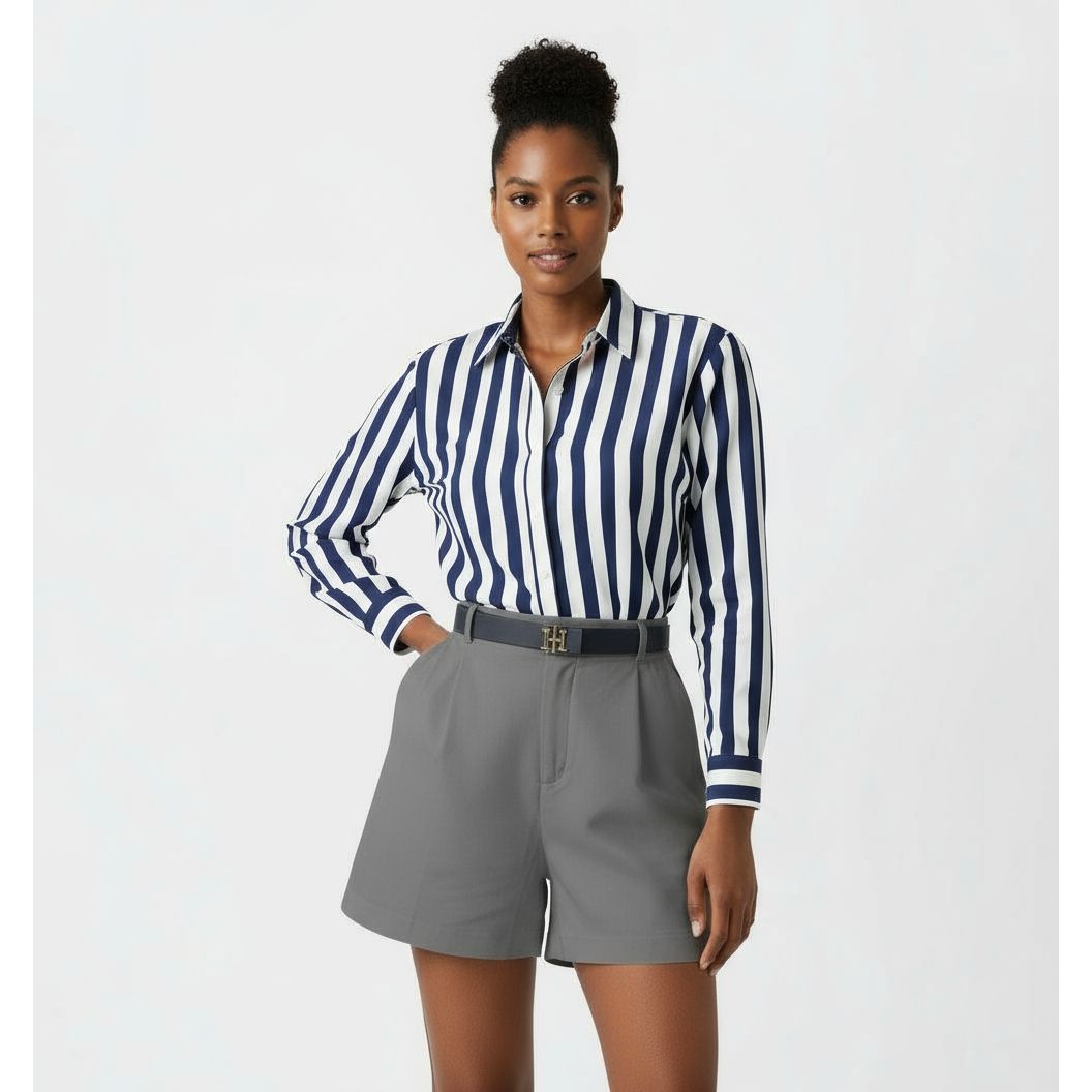 Women Casual Cargo Shorts Pants.