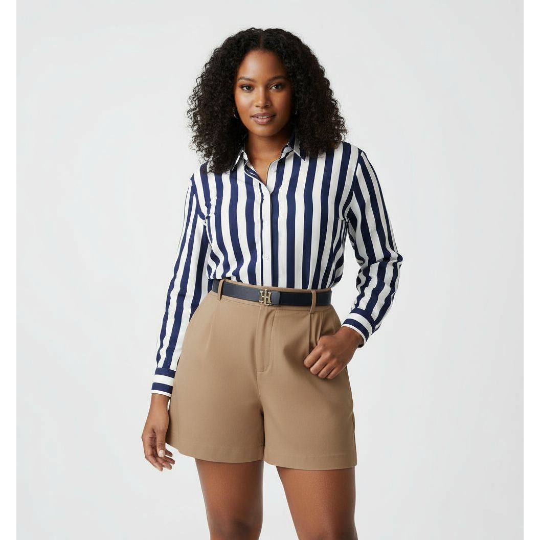 Women Casual Cargo Shorts Pants.