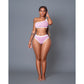 One Shoulder Sexy Bikini set.